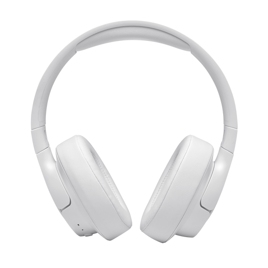 JBL Tune 710BT - White - Wireless Over-Ear Headphones - Front